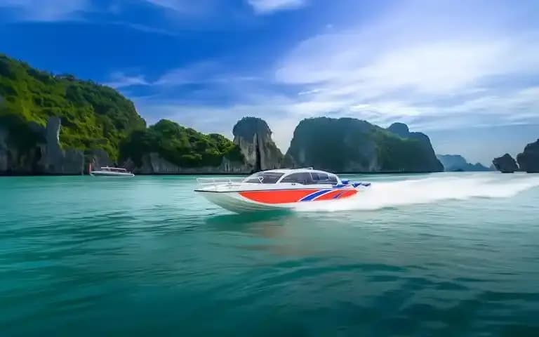 Island Hopping
by Speedboat